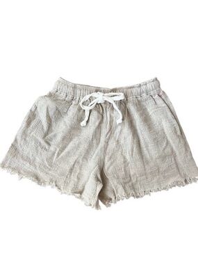 ELCE Swim Gauzy Paperbag Shorts Size Small